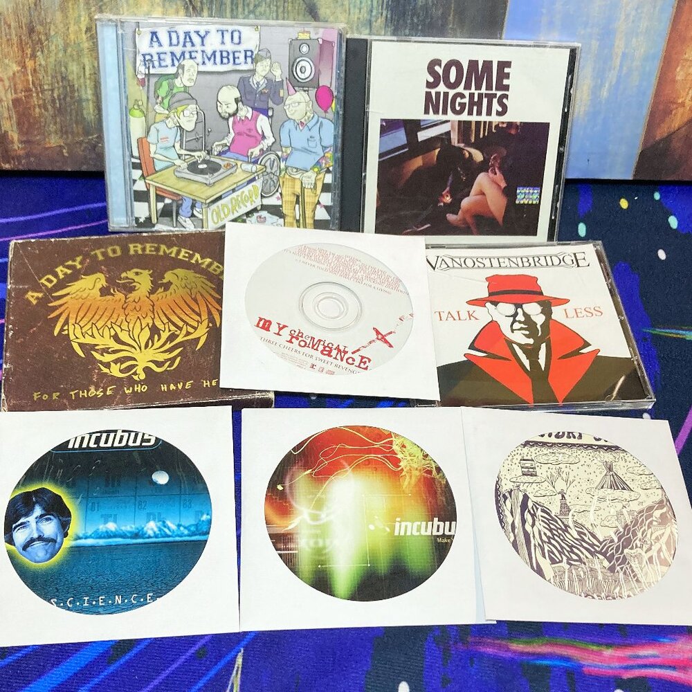 VINTAGE CDs DISC MUSIC LOT MIXED CD LOT - ALTERNATIVE - POP ROCK
